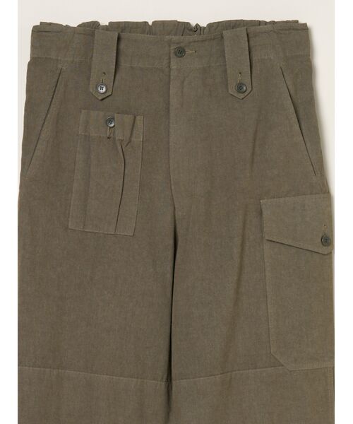 three dots / スリードッツ その他パンツ | Men's cotton silk trousers | 詳細2