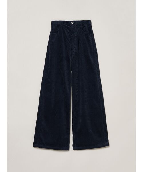 three dots / スリードッツ その他パンツ | Bulky corduloy pants（navy）