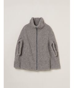 three dots / スリードッツ その他アウター | 【Everly】Poodle boa cape