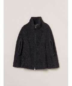 three dots / スリードッツ その他アウター | 【Everly】Poodle boa cape