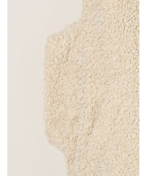 three dots / スリードッツ その他アウター | 【Everly】Poodle boa cape | 詳細3