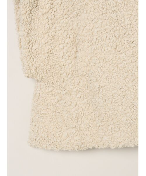 three dots / スリードッツ その他アウター | 【Everly】Poodle boa cape | 詳細4