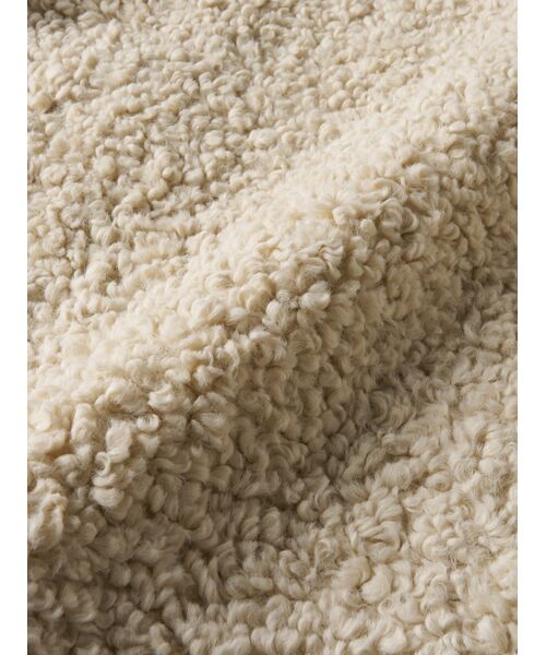 three dots / スリードッツ その他アウター | 【Everly】Poodle boa cape | 詳細5