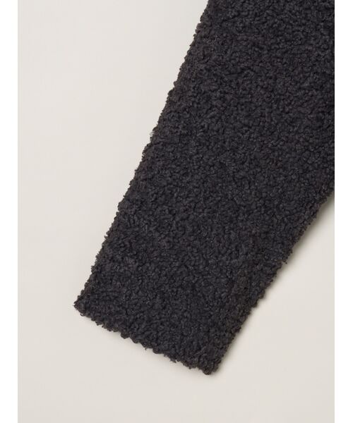 three dots / スリードッツ その他アウター | 【Aubrey】Poodle boa duffle coat | 詳細3