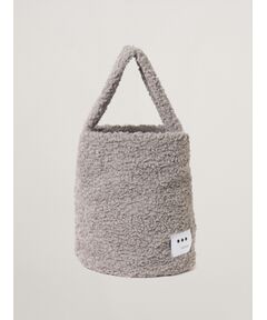 three dots / スリードッツ ショルダーバッグ | 【Fifi】Poodle boa bucket bag