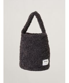 three dots / スリードッツ ショルダーバッグ | 【Fifi】Poodle boa bucket bag