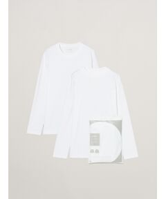 three dots / スリードッツ Tシャツ | 2pack tee crew tee/mock neck tee