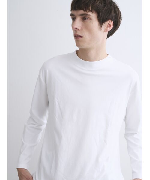 three dots / スリードッツ Tシャツ | 2pack tee crew tee/mock neck tee | 詳細9