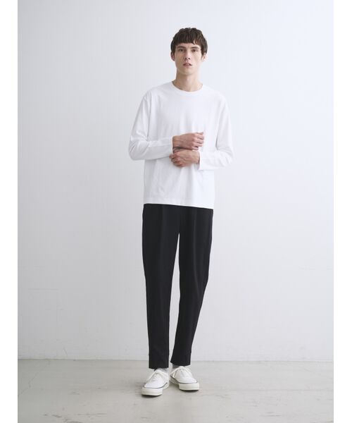 three dots / スリードッツ Tシャツ | 2pack tee crew tee/mock neck tee | 詳細10