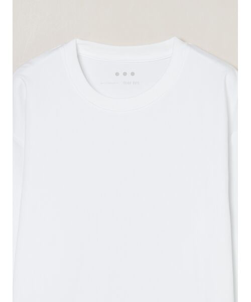 three dots / スリードッツ Tシャツ | 2pack tee crew tee/mock neck tee | 詳細2