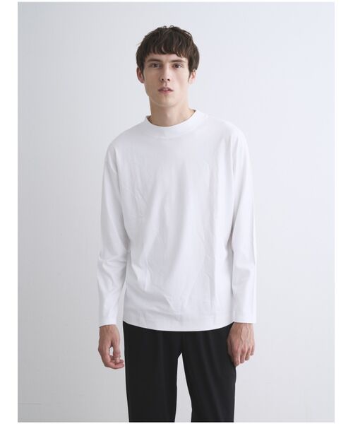 three dots / スリードッツ Tシャツ | 2pack tee crew tee/mock neck tee | 詳細6