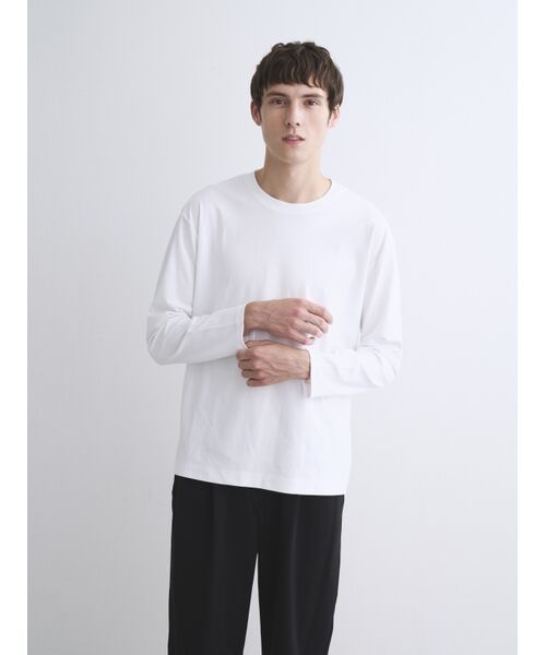 three dots / スリードッツ Tシャツ | 2pack tee crew tee/mock neck tee | 詳細7