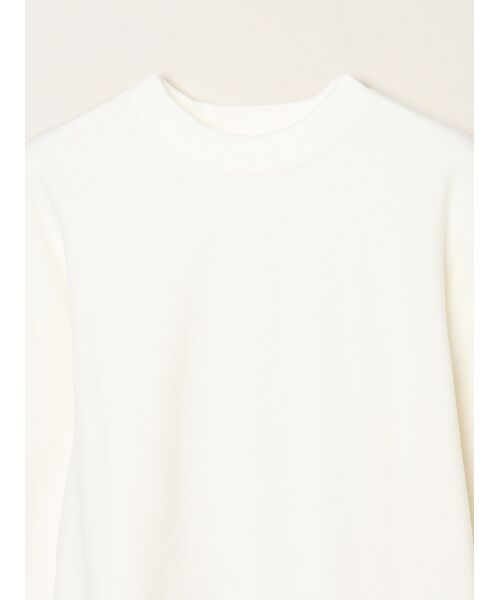 three dots / スリードッツ その他トップス | Ppigment dyed sweat top | 詳細2