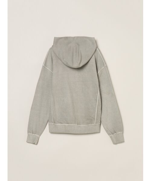 three dots / スリードッツ その他トップス | Pigment dyed sweat zip up hoody | 詳細1