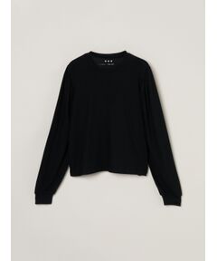 three dots / スリードッツ その他トップス | Blushed sweater bolume sleeve top