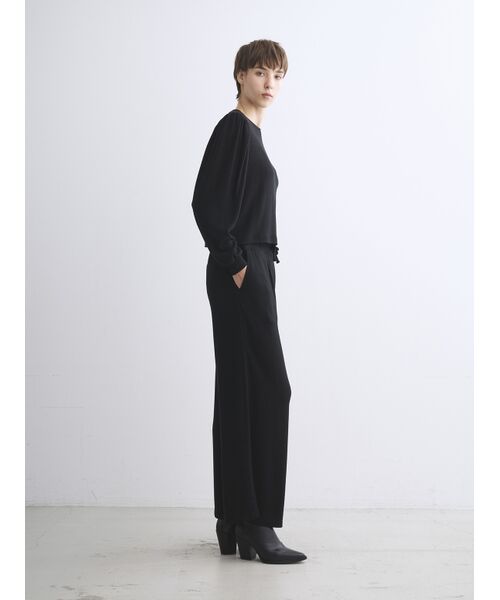 three dots / スリードッツ その他トップス | Blushed sweater bolume sleeve top | 詳細10