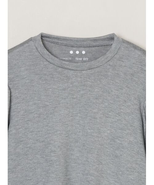 three dots / スリードッツ その他トップス | Blushed sweater bolume sleeve top | 詳細2