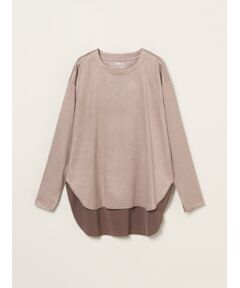 three dots / スリードッツ Tシャツ | Suede jersey long tee