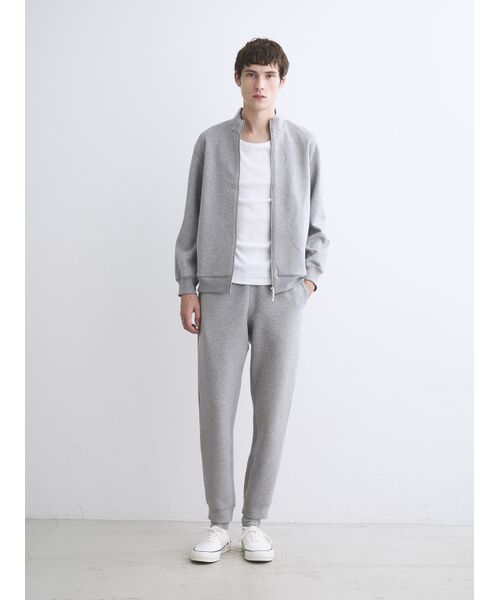 three dots / スリードッツ その他アウター | Men's cardboard sweat zip up brouson | 詳細9