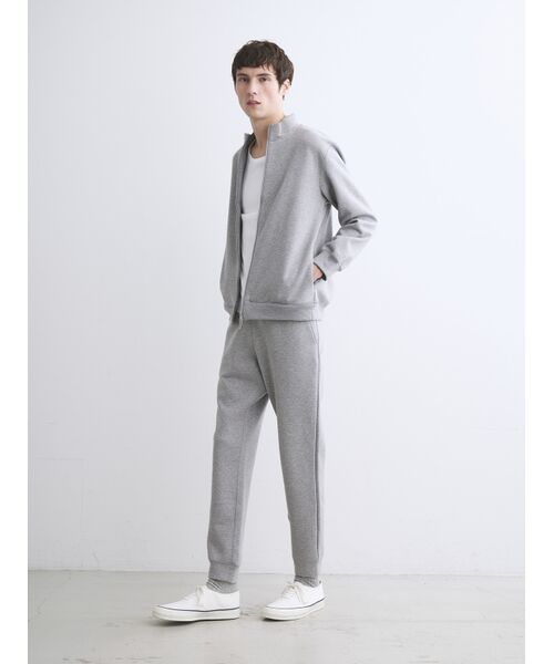 three dots / スリードッツ その他アウター | Men's cardboard sweat zip up brouson | 詳細10