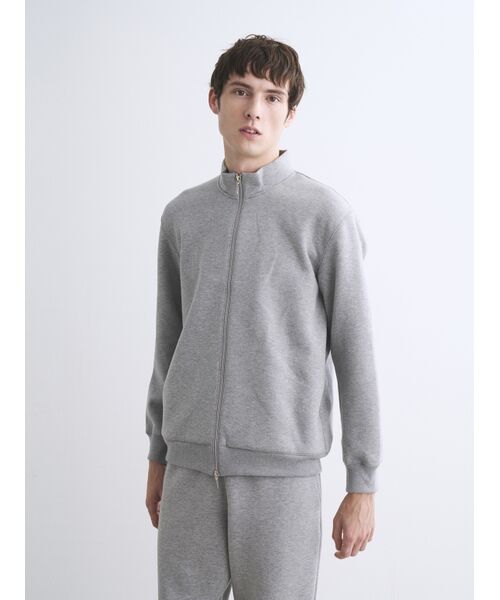 three dots / スリードッツ その他アウター | Men's cardboard sweat zip up brouson | 詳細6