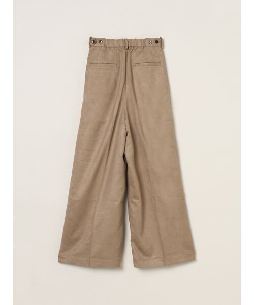 three dots / スリードッツ その他パンツ | Faux suede pants | 詳細1