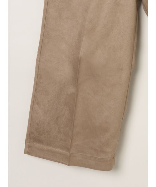 three dots / スリードッツ その他パンツ | Faux suede pants | 詳細4