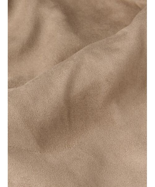 three dots / スリードッツ テーラードジャケット | Faux suede jacket | 詳細5