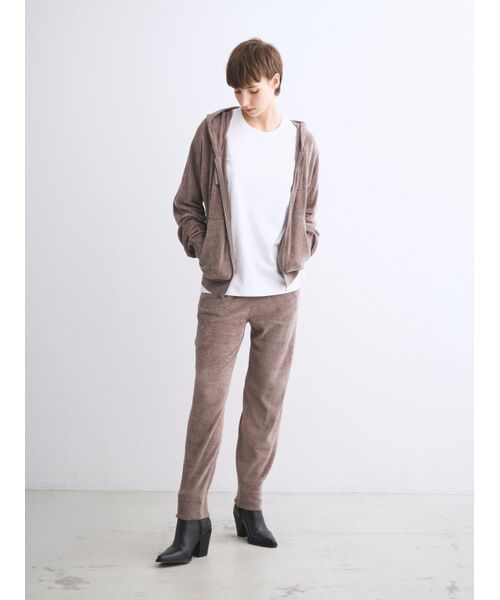 three dots / スリードッツ その他パンツ | Velour sweater pants | 詳細9