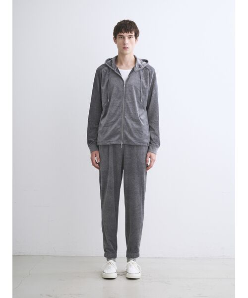 three dots / スリードッツ その他パンツ | Men's cotton velour pants | 詳細7