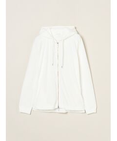 three dots / スリードッツ その他トップス | Men's cotton velour zip-up parka