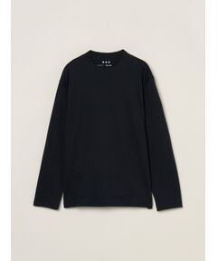 three dots / スリードッツ Tシャツ | Men's cotton wool l/s t-shirt