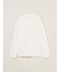 three dots / スリードッツ Tシャツ | Men's cotton wool l/s t-shirt