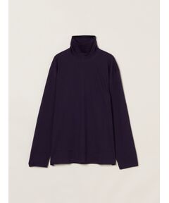 three dots / スリードッツ ニット・セーター | Men's cotton wool l/s turtleneck