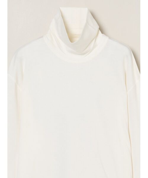 three dots / スリードッツ ニット・セーター | Men's cotton wool l/s turtleneck | 詳細2