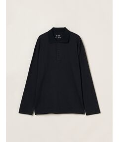 three dots / スリードッツ ニット・セーター | Men's cotton wool l/s polo shirt