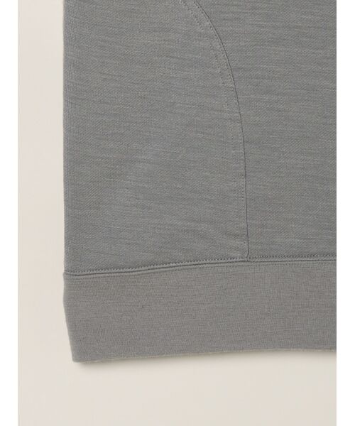 three dots / スリードッツ その他トップス | Men's wool fleece sweat shirt | 詳細4