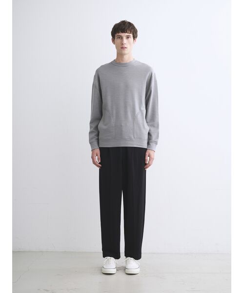 three dots / スリードッツ その他パンツ | Men's wool fleece pants | 詳細7