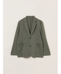three dots / スリードッツ テーラードジャケット | Men's wool fleece jacket