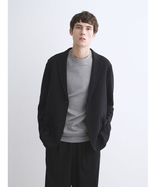 three dots / スリードッツ テーラードジャケット | Men's wool fleece jacket | 詳細6