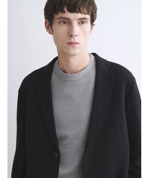three dots / スリードッツ テーラードジャケット | Men's wool fleece jacket | 詳細7