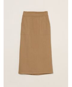 three dots / スリードッツ その他パンツ | Wooly jersey skirt