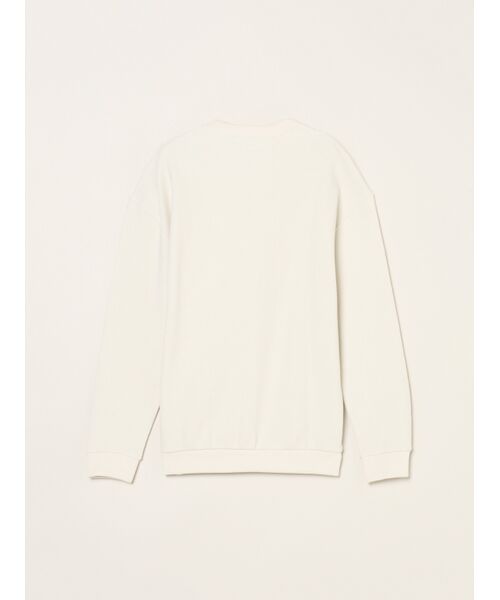 three dots / スリードッツ ニット・セーター | Men's woolmix pileface crewneck | 詳細1