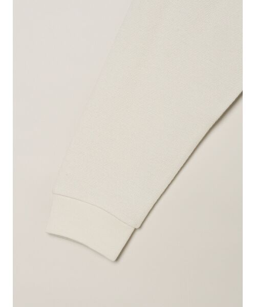 three dots / スリードッツ ニット・セーター | Men's woolmix pileface crewneck | 詳細3