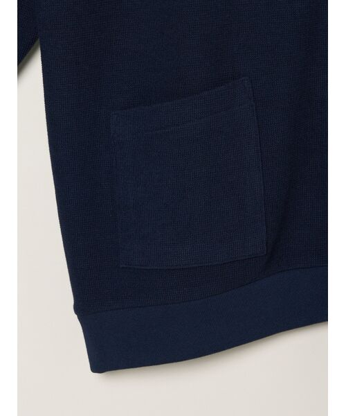 three dots / スリードッツ その他トップス | Men's woolmix pileface zip-shirt | 詳細4