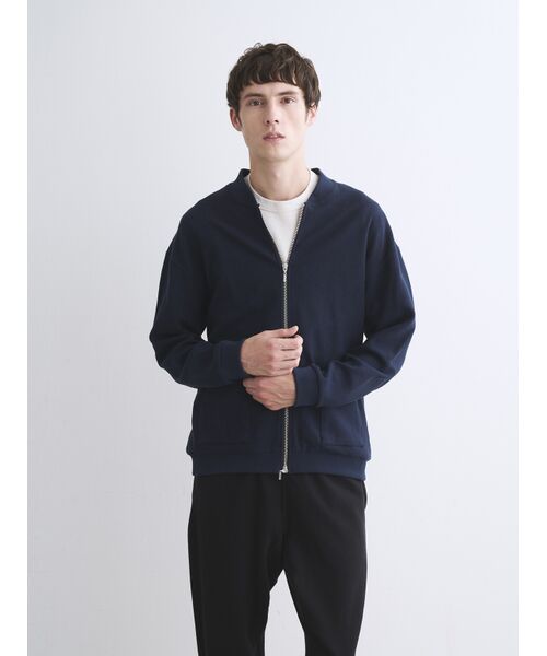 three dots / スリードッツ その他トップス | Men's woolmix pileface zip-shirt | 詳細8