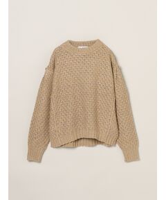 three dots / スリードッツ その他トップス | Sparkling sweater top