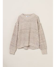 three dots / スリードッツ その他トップス | Sparkling sweater top