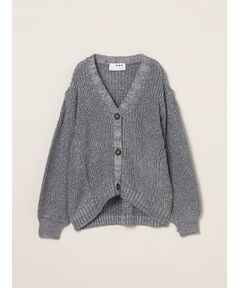 three dots / スリードッツ カーディガン・ボレロ | Sparkling sweater cardigan