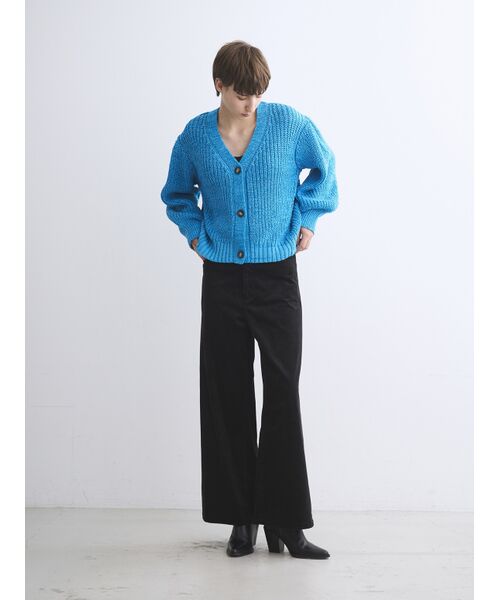 three dots / スリードッツ カーディガン・ボレロ | Sparkling sweater cardigan | 詳細9